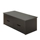 image 7 of Wooden Coffee Table With Lift Up Top and 2 Large Storage Drawers Bruges | Black
