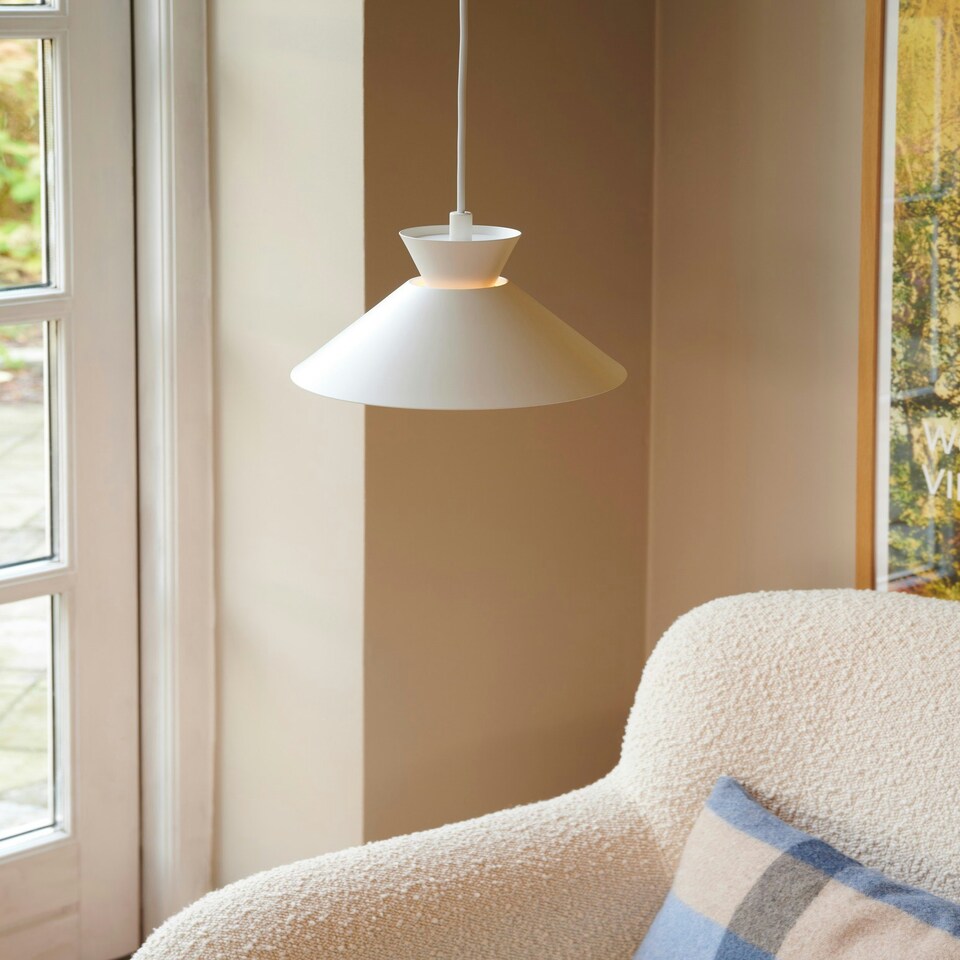 image 1 of Dial 25 | Pendant | White
