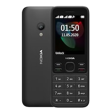 Nokia 150 (2020) - Dual SIM 2G Feature Phone, 4MB Storage, Black