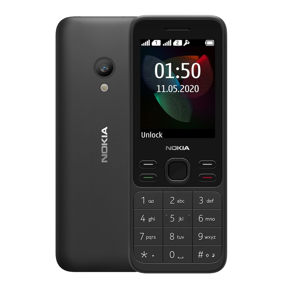 image 1 of Nokia 150 (2020) - Dual SIM 2G Feature Phone, 4MB Storage, Black