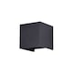 image 1 of Fulton Integrated LED Wall Lamp Black, IP54