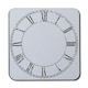 image 1 of Roman Numeral Clock (Coaster)