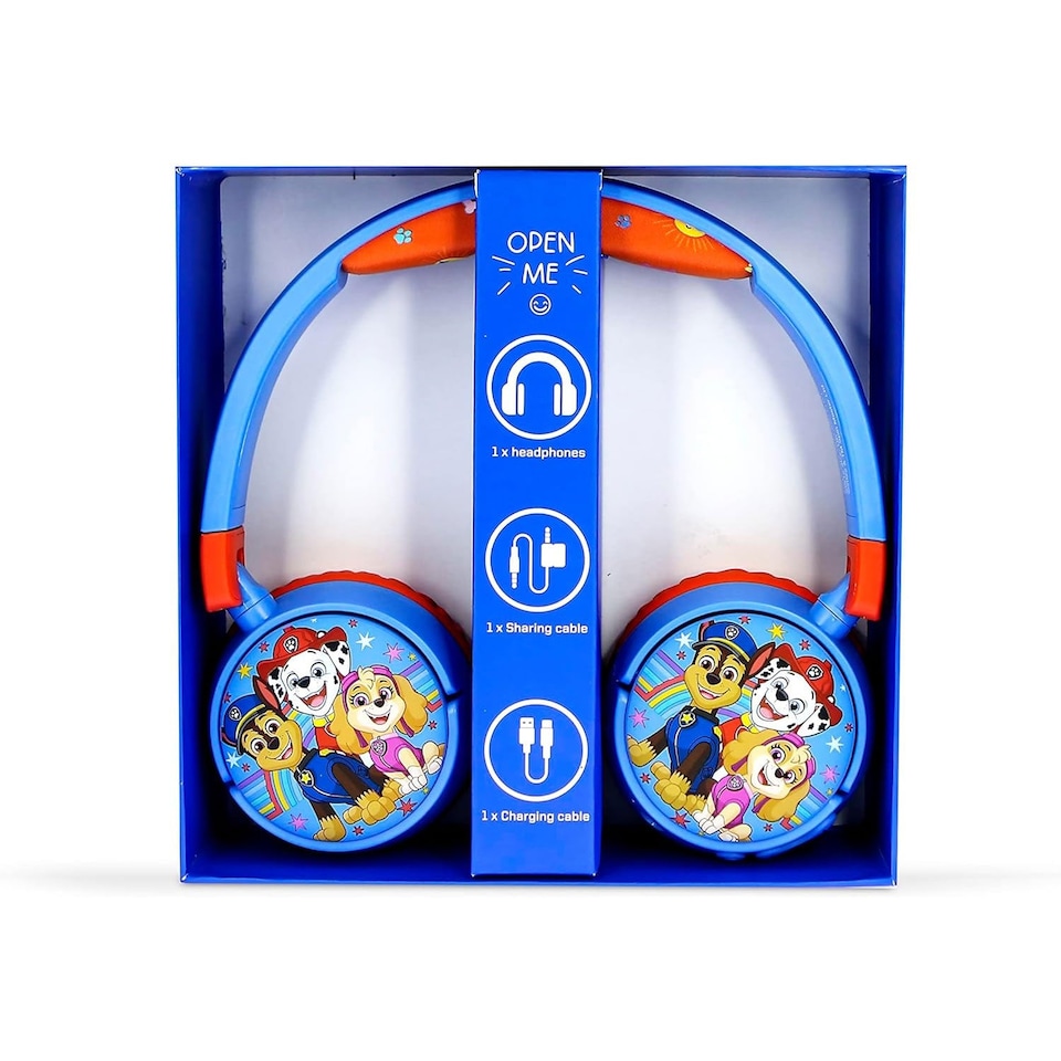 image 1 of Paw Patrol Kids Wireless Headphones | Blue