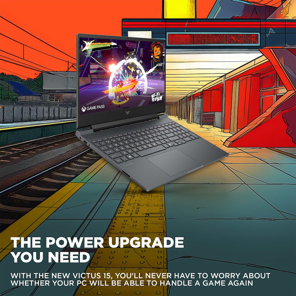 image 1 of HP Victus Gaming 15-fa2300na Intel i5-13420H 16GB 512GB SSD RTX 4050 15.6" W11H