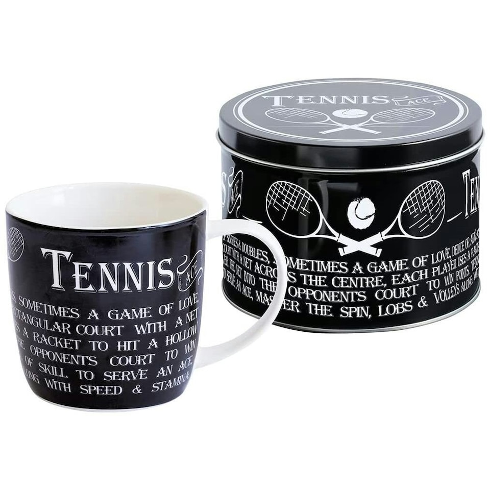 Man Mug & Tin - Tennis | Multi | 1