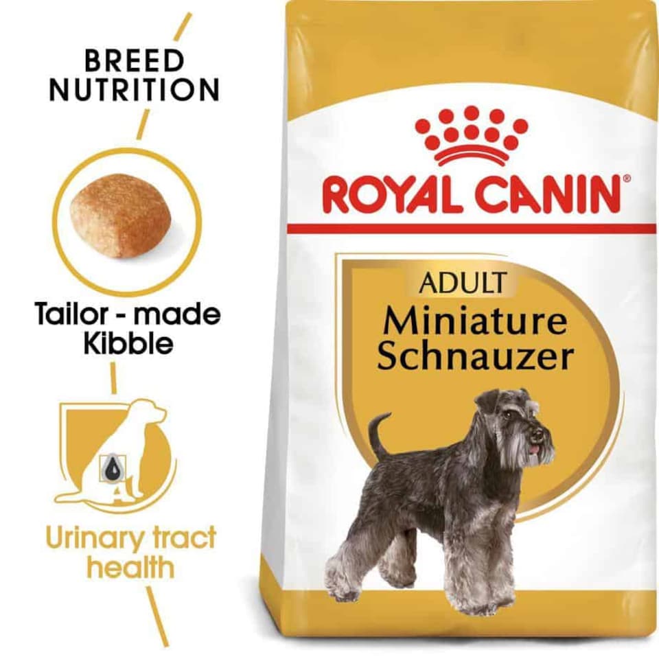 image 1 of Royal Canin Miniature Schnauzer Adult Dry Dog Food - 3 x 7.5 kg (22.5 kg) | Multi | 3 x 7.5kg | 3