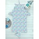 image 2 of Under The Sea Narwhal Duvet Cover Set - Blue - Single Blue | Single
