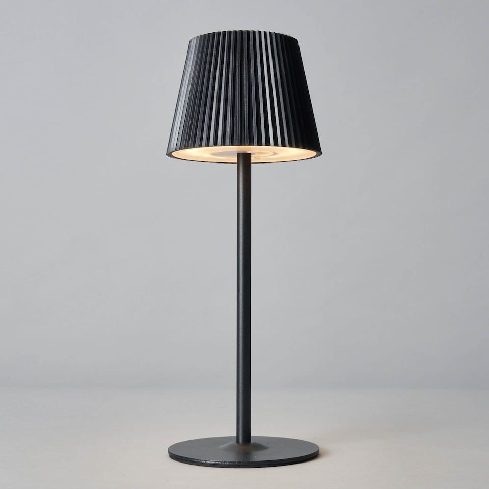 image 1 of BHS Esther Rechargeable Table Lamp | Black | Black | 1
