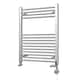 image 1 of Zennor - Chrome Dual Fuel Towel Rail H800mm x W600mm Thermostatic - Straight