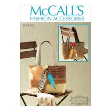 McCall's 7640 Paper Sewing Pattern – Bag, One Size, Easy