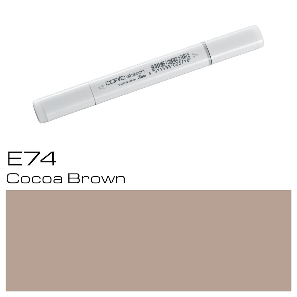 image 1 of Copic Sketch Marker, Cocoa Brown, Single Pen