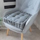 image 10 of Seat Pad Cushion Booster 100% Cotton Cover Extra Thick 10cm 45cm Square | Multi
