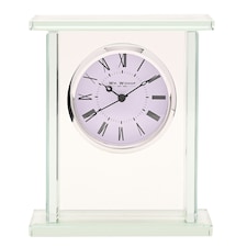 Widdop Gifts Glass Design Mantel Clock