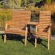 image 1 of Valley Garden Furniture Trio Set with Tray - Timber - L100 x W220 x H95 cm - Fully Assembled
