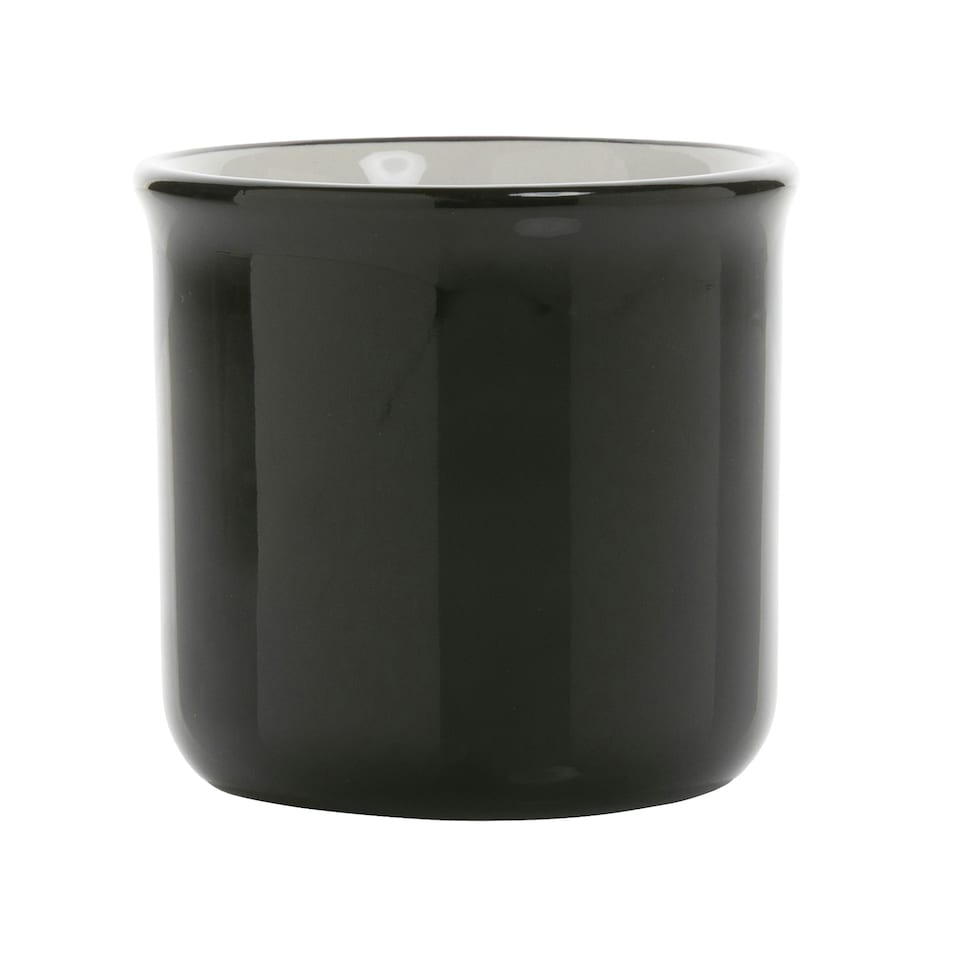 image 1 of XD Collection Vintage Ceramic 280ml Mug - Black - One Size