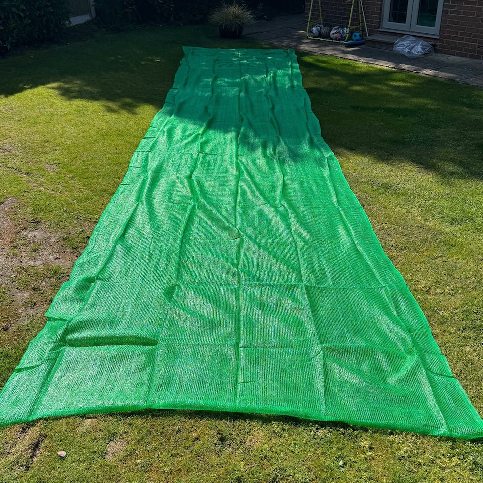 image 1 of Greenhouse Sun Shade & Privacy Screen Net (10m x 2m)
