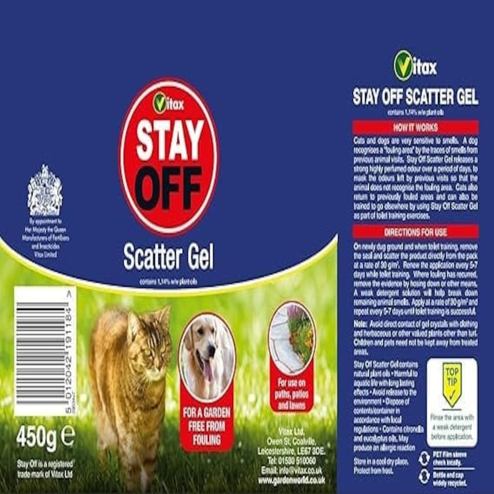 image 1 of Vitax Stay Off Gel 450g