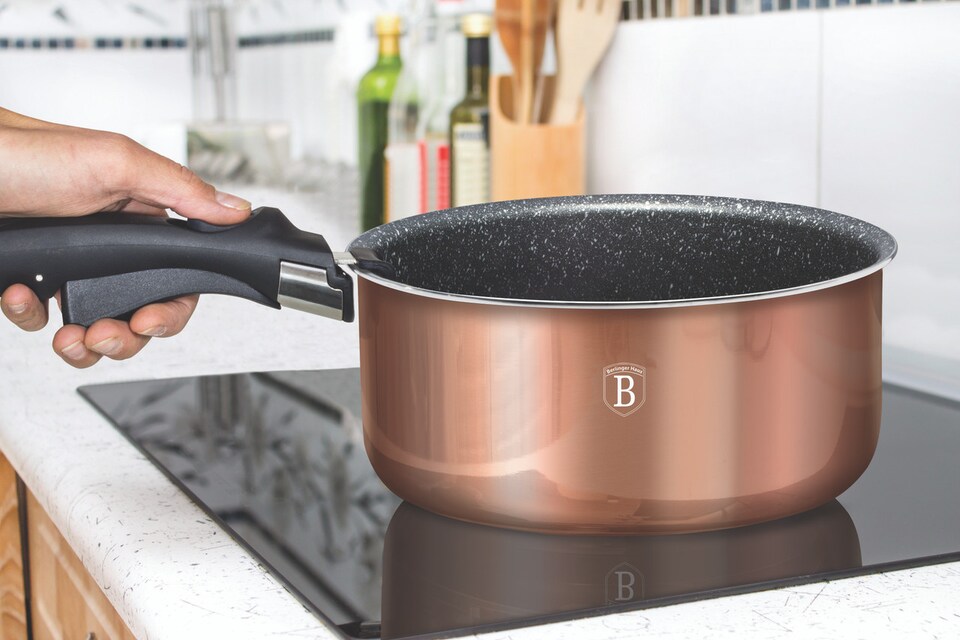 image 1 of Berlinger Haus 9Pc Rose Gold Cookware Set
