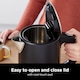 image 9 of Ninja KT200UK Perfect Temperature Kettle Black with Stainless Steel