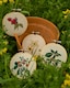 image 6 of RHS Embroidery Hoop Decoration Kit, Pack Of 4, Summer Berries
