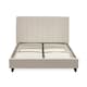 image 3 of Hazel Oatmeal Linen Upholstered Bed Frame -  Small Double (120cm)