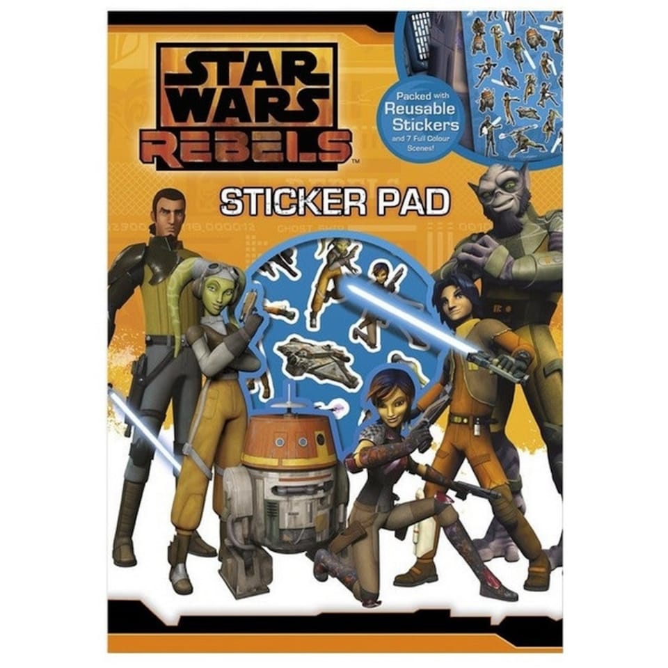 Star Wars Rebels Sticker Pad - Multicoloured - One Size