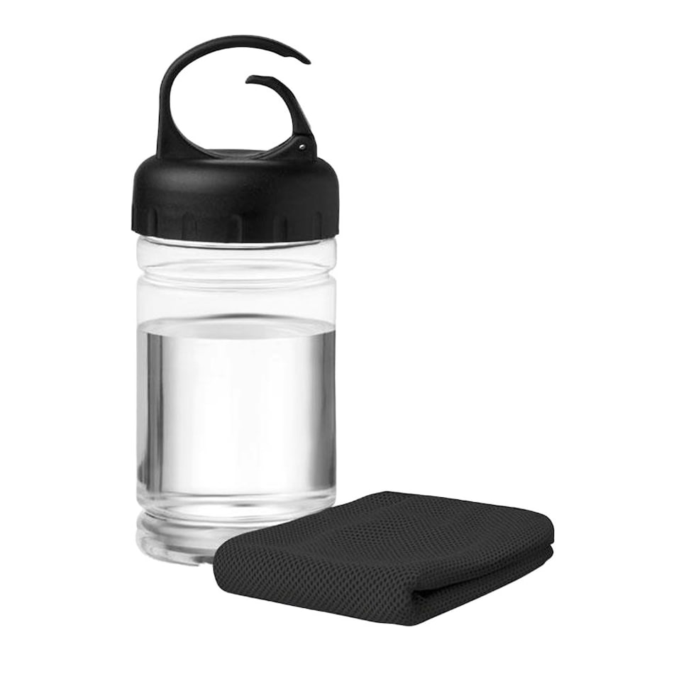 image 1 of MidOcean Fris Cooling Towel - Black - One Size Black | One size