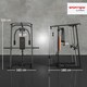 image 7 of SPORTNOW Multigym, Smith Machine Power Cage for Home Gym, Weight Lifting