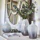 image 2 of Verre Round Frosted Vase - Glass - L21 x W21 x H25 cm - Atlantic Blue | Blue