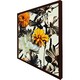 image 1 of Orange flower print (Picture Frame) Brown | M