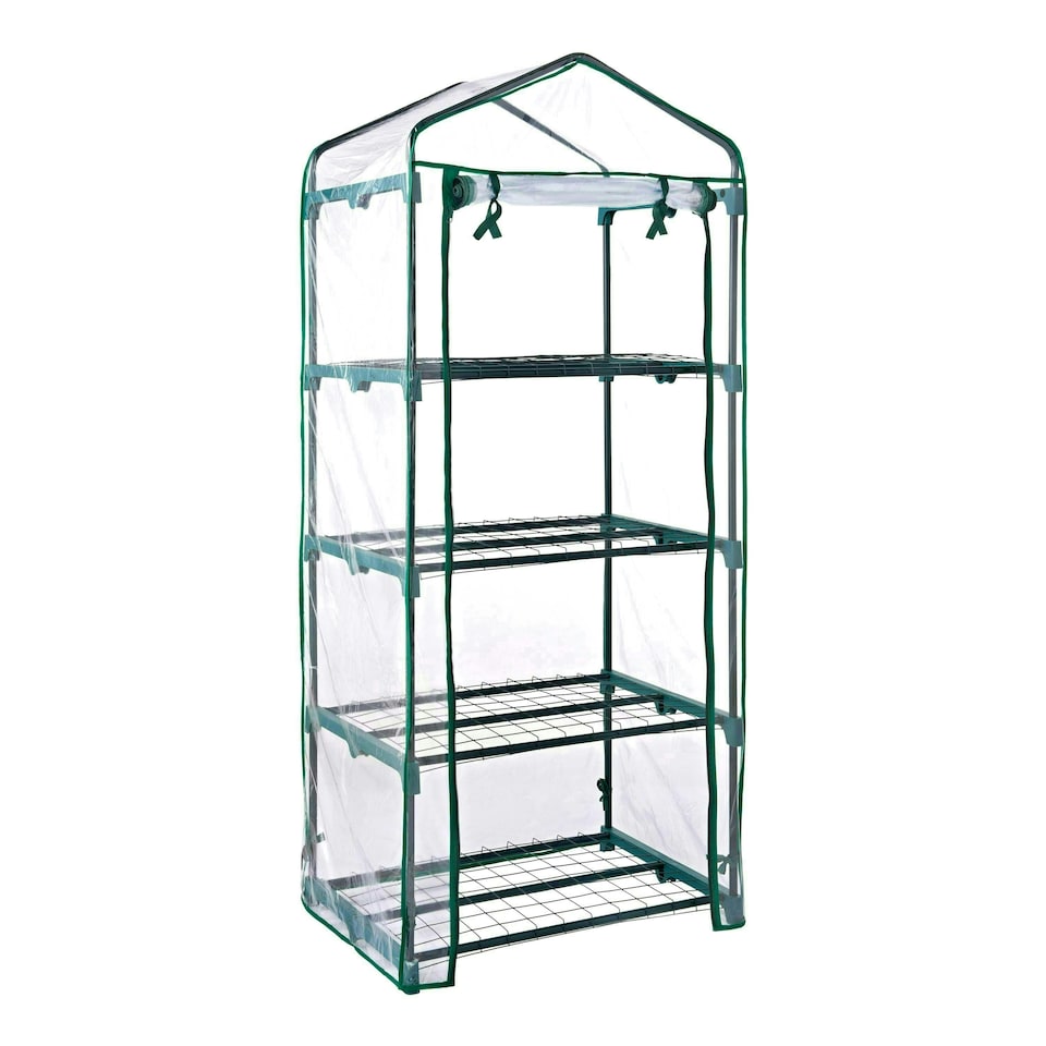 image 1 of GardenKraft 10729 4 Tier Greenhouse