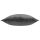image 3 of Paoletti Neptune Velvet Cushion | Grey | Charcoal | 50 x 50cm | 1