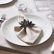 image 2 of Bronze Leaves Napkin Ring