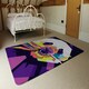 image 3 of Colorful pop art of Panda (Rug) Purple | M
