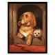 image 1 of Sir Edwin Landseer Framed Wall Art Dignity and Impudence Dog Portrait Home Décor