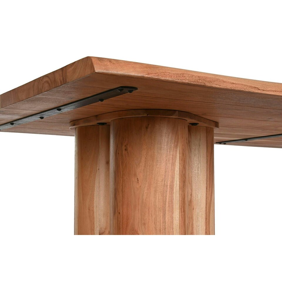 image 1 of Dining Table Home ESPRIT Brown Natural Acacia 200 x 100 x 76 cm N/A
