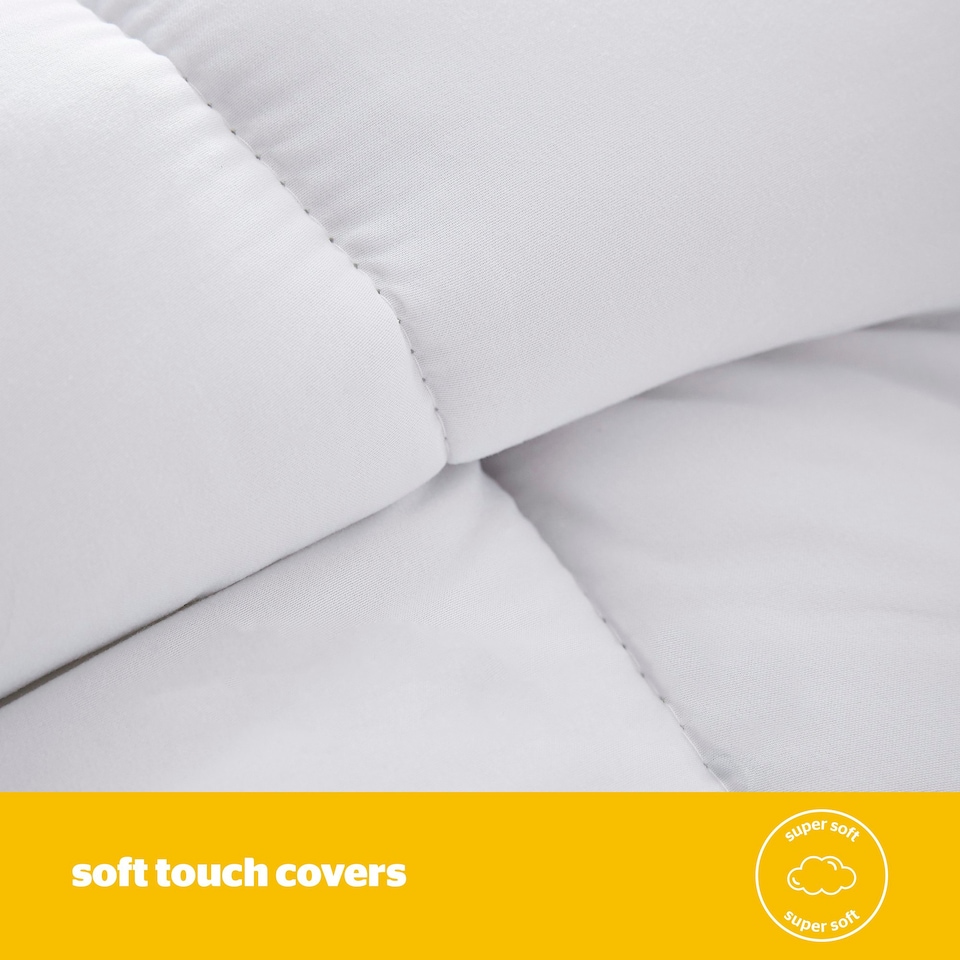 image 1 of Silentnight Essential 10.5 Tog Duvet, Lightweight, Hypoallergenic, All Seasons, King