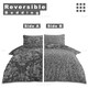 image 7 of VELVETIO Ananias Damask Complete Duvet Cover Set with Fitted Sheet Printed Bedding Quilt Grey | Double