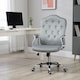 image 2 of Vinsetto Home Office Chair with Adjustable Height Tilt Function Grey | Grey