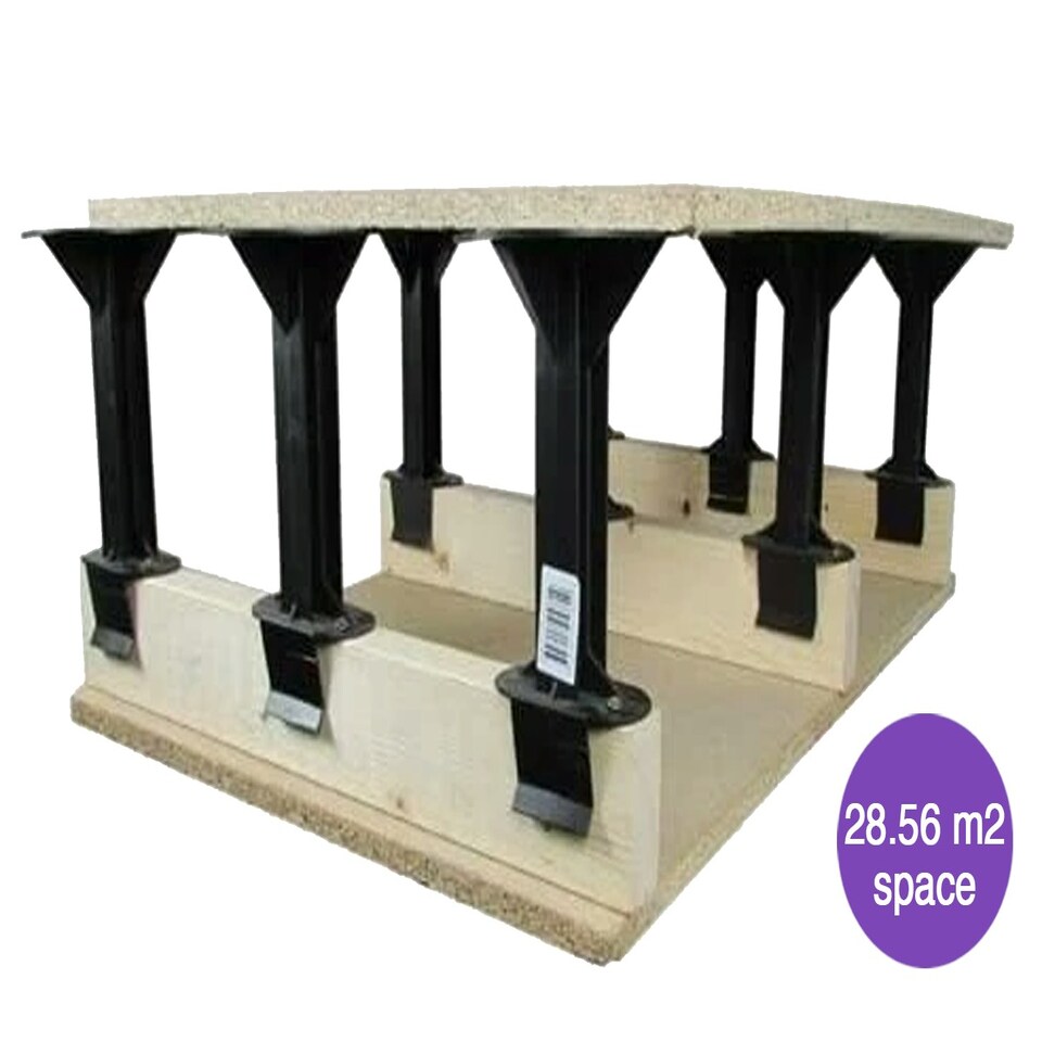 image 1 of Loft Storage Stilts - Pack of 256 (28.56m² Space)