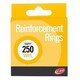 image 3 of Vinyl Reinforcement Rings Home Office School Paper Document Reinforce Holes