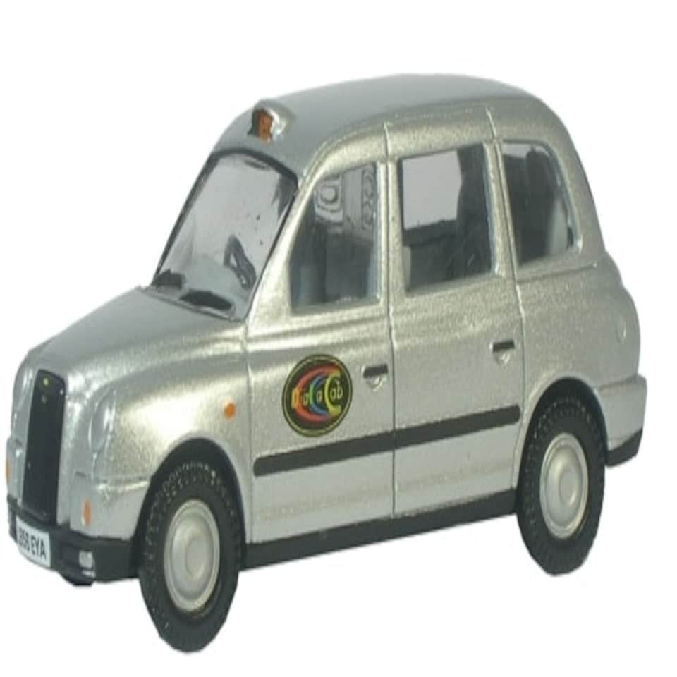 Oxford Diecast LEVC TX4 Taxi Dial A Cab