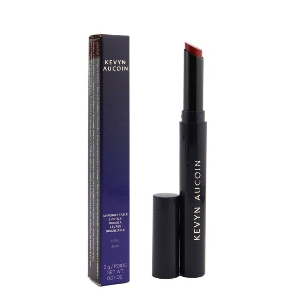 image 1 of Unforgettable Lipstick - # Fatal (true Blue Red) (shine) - 2g/0.07oz N/A