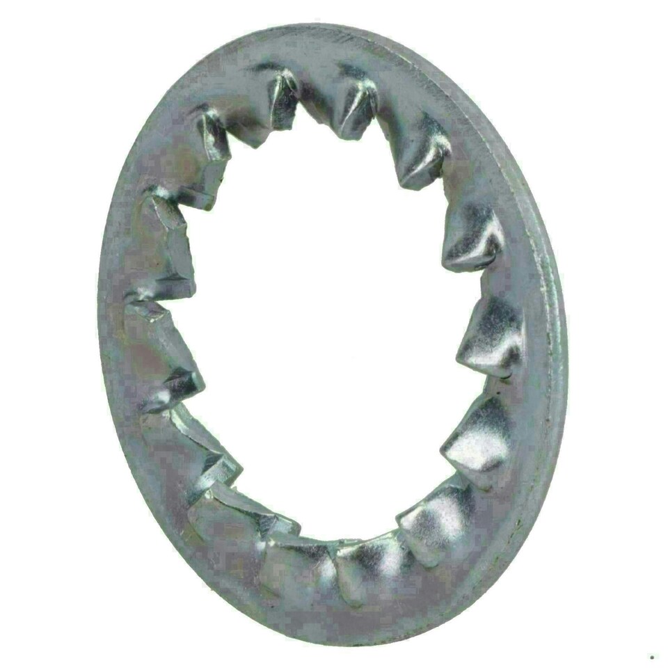 image 1 of 16mm M16 Internal Shake Proof Washers Lock Bolt Washer Serrated Teeth 100pk