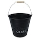 image 1 of Coal Bucket Fireplace Scuttle Fireside Carrier Storage 12 Litres Capacity Fire Log