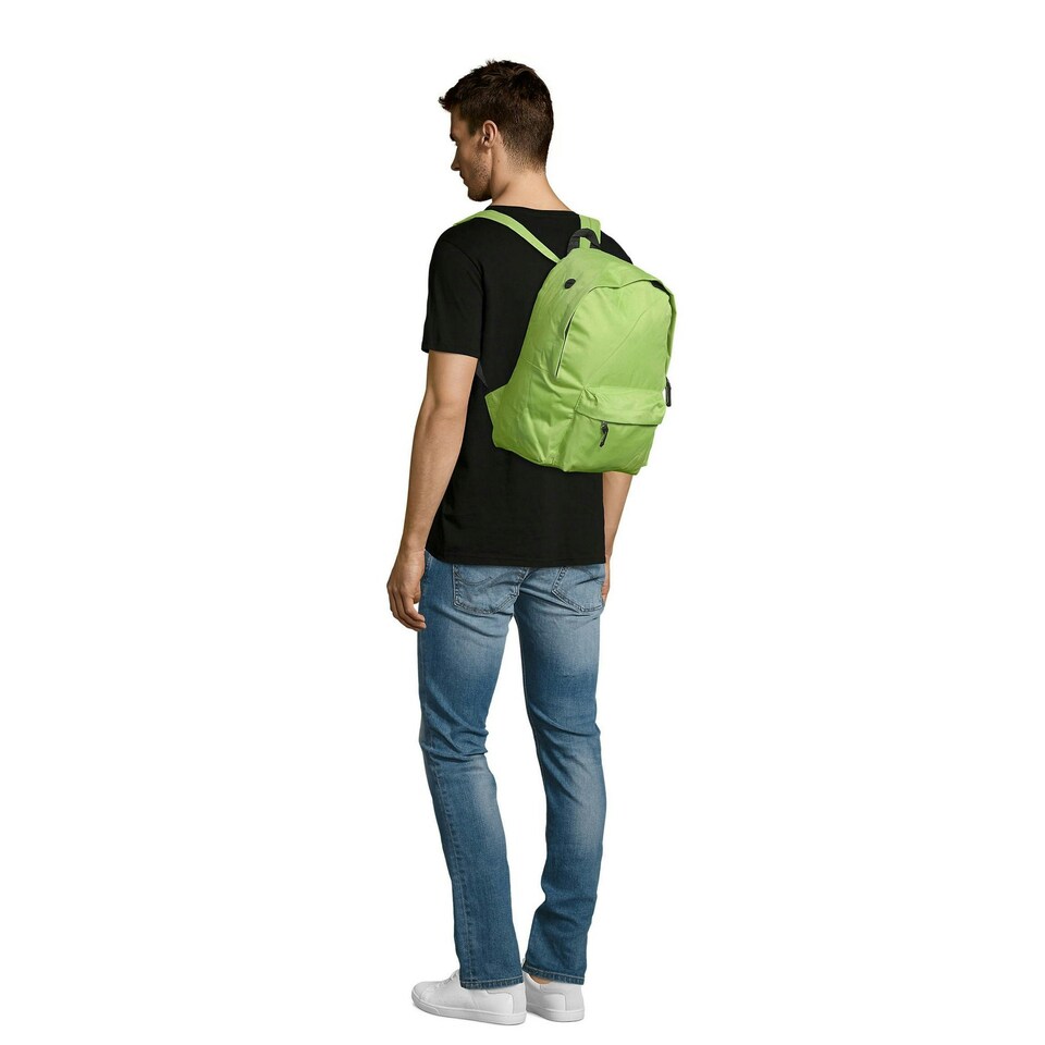image 1 of SOLS Rider Backpack / Rucksack Bag - Apple Green - ONE