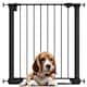 image 1 of Bettacare SafeStep Dog Gate, Black, 75cm - 82cm, Extra Low Walkthrough, Pressure Fit Safety Gate, Pet Gate for Stairs and Doors