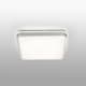 image 1 of Iris LED Large Bathroom Flush Ceiling Light White, Grey