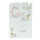 image 5 of Girl Birth Congratulations Card - Cute Animals