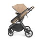 image 5 of Cosmo Travel System & Stratus (Desert) - Birth to 22kg (Approx. 4 Years). Convertible Seat, UPF 50+ Hood, Footwarmer, Apron, Raincover, Changing Bag & Mat